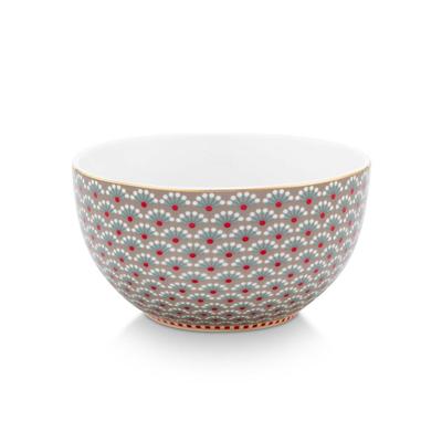 Bowl Blooming Tales Khaki 12cm