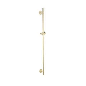 Glijstang Herzbach Living Spa PVD-Coating 90 cm Rond Rozet Messing Goud Herzbach