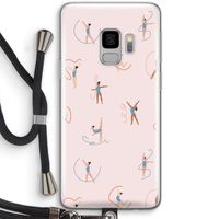 Dancing #3: Samsung Galaxy S9 Transparant Hoesje met koord