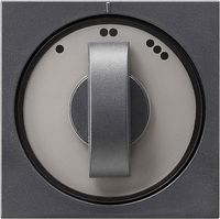 Gira ventilatorschakelaar 1-2-3 met draaiknop antraciet