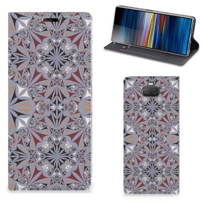 Sony Xperia 10 Plus | Standcase | Flower Tiles