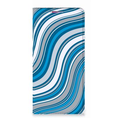 Motorola Moto G60s | Hoesje met Magneet | Waves Blue