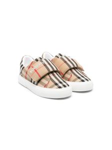 Burberry Kids baskets à motif Vintage Check - Tons neutres