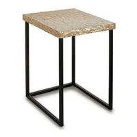 Bijzettafel Gift Decor Wit Beige Gouden 47 x 62 x 47 cm
