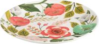 CosyDecor Bord plat melamine bloemen ø20cm