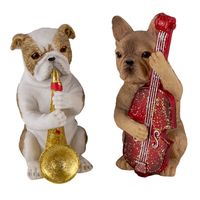 Clayre & Eef Multi Decoratie honden (3) 14*6*10 cm 6PR4684 - thumbnail