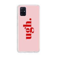 Ugh: Galaxy A51 4G Transparant Hoesje
