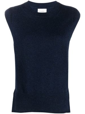 Barrie gilet Iconic en cachemire - Bleu