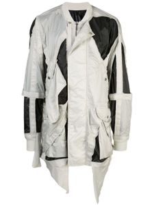 Rick Owens veste à empiècements - Gris