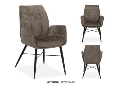 Armstoel Jefferson naturel