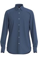 BOSS Slim Fit Overhemd donkerblauw, Effen