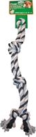 Flosstoy halter klein zwart wit - Gebr de boon
