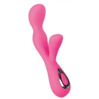 Pretty Love - Impluse Oplaadbare Rabbit Vibrator Roze - thumbnail