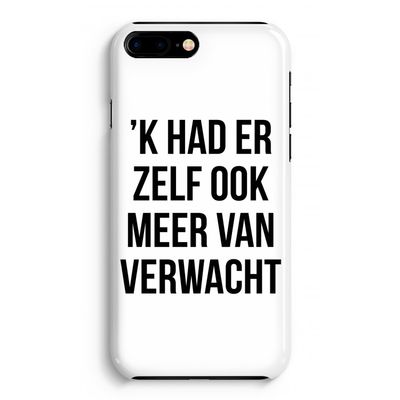 Meer verwacht: iPhone 8 Plus Volledig Geprint Hoesje