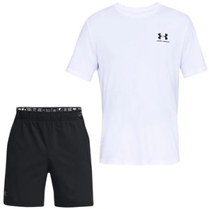 Under Armour Sportstyle Zomerset Woven Wit Zwart