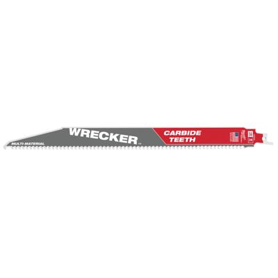 Milwaukee Multimateriaal: Zware WRECKER™ Carbide Getande Sloopbladen | TCT WRECKER 300mm x 6 Tpi | 1 pc - 48475243