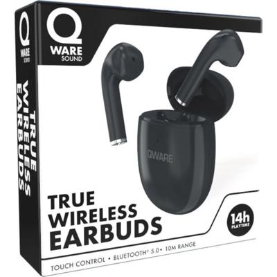 Qware Draadloze Oordopjes Zwart