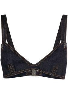 TOM FORD soutien-gorge en jean - Bleu