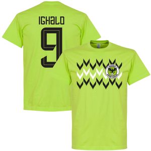 Nigeria Pattern Ighalo 9 Team T-Shirt