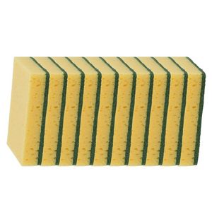 30x Schuursponzen vlak premium 14 x 9 x 3 cm - Schuursponzen