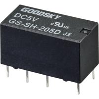 GoodSky GS-SH-205D Printrelais 5 V/DC 2 A 2x wisselcontact 1 stuk(s) Tube - thumbnail