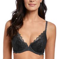 Wacoal Lace Perfection Plunge Push Up Bra - thumbnail