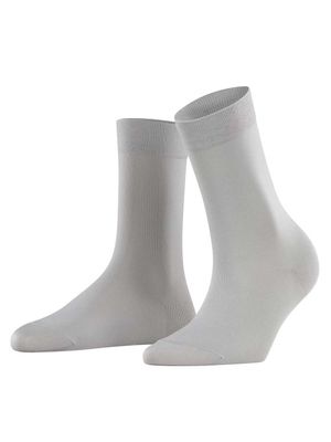 FALKE - Sokken - Cotton Touch - Silver - 3290, Maat:39-42