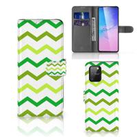 Samsung S10 Lite | Telefoon Hoesje | Zigzag Groen