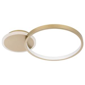 Eglo Instelbare led plafondlamp Gafares rond - goud 900423