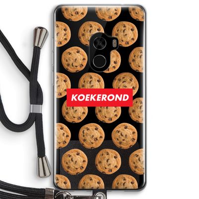 Koekerond: Xiaomi Mi Mix 2 Transparant Hoesje met koord