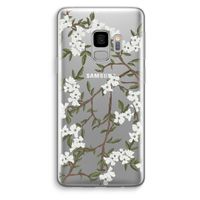 Blossoming spring: Samsung Galaxy S9 Transparant Hoesje