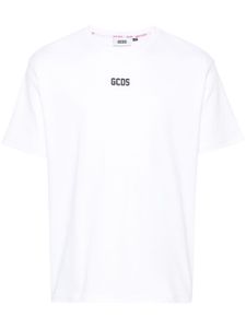 GCDS t-shirt en coton à logo appliqué - Blanc