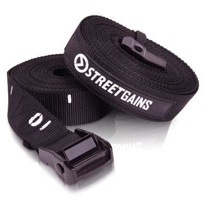 Verstelbare Gym Ringen Straps 5.5M - Met Nummer Markeringen | StreetGains®