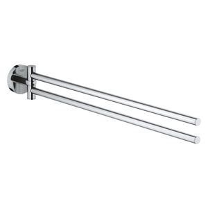 Grohe Essentials 2-lids Handdoekhouder Draaibaar 44.9 Cm. Chroom