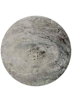 Jackie And The Fish - Vloerkleed Nautilus Grey Cliff Rond (outlet) - Rond 200 cm