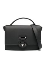 Zanellato small Ella leather crossbody bag - Noir