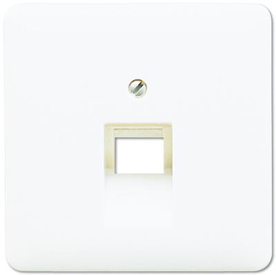 JUNG INZETPLAAT RJ45 UEA8 CD500 creme 569-1UA