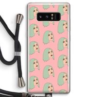 King Kylie: Samsung Galaxy Note 8 Transparant Hoesje met koord King Kylie: Samsung Galaxy Note 8 Transparant Hoesje met koord