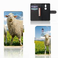 Nokia 7 | Telefoonhoesje | Met pasjeshouder | Schaap en Lammetje
