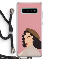 Confidence: Samsung Galaxy S10 Plus Transparant Hoesje met koord
