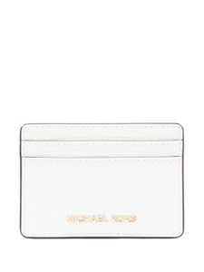 Michael Kors porte-cartes Jet Set en cuir - Blanc