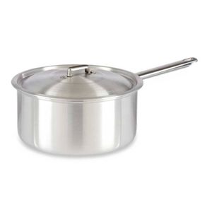 Steelpan/sauspan/juspan zilverkleurig 41 x 24 x 12 cm van 4 liter aluminium - Steelpannen