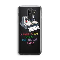 Smile: Samsung Galaxy J8 (2018) Transparant Hoesje