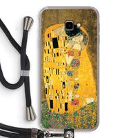 Der Kuss: Samsung Galaxy J4 Plus Transparant Hoesje met koord