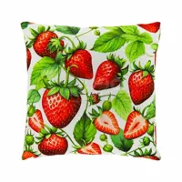 Sierkussen Coco 45x45cm Aardbei