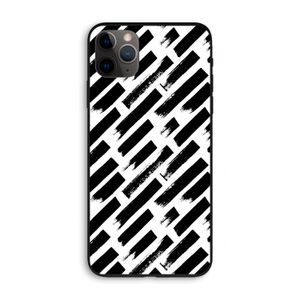Zwarte vegen: iPhone 11 Pro Max Biologisch afbreekbaar hoesje
