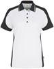 Hakro 239 Women's polo shirt Contrast MIKRALINAR® - White/Anthracite - 3XL