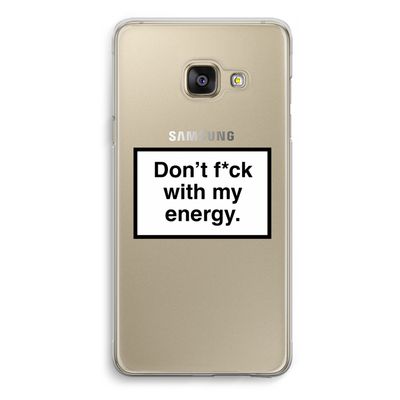 My energy: Samsung Galaxy A3 (2016) Transparant Hoesje