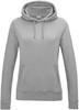 Just Cool JH001F Women´s College Hoodie - Heather Grey - M