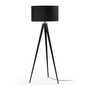 Kave Home Vloerlamp 'Iguazu', kleur zwart